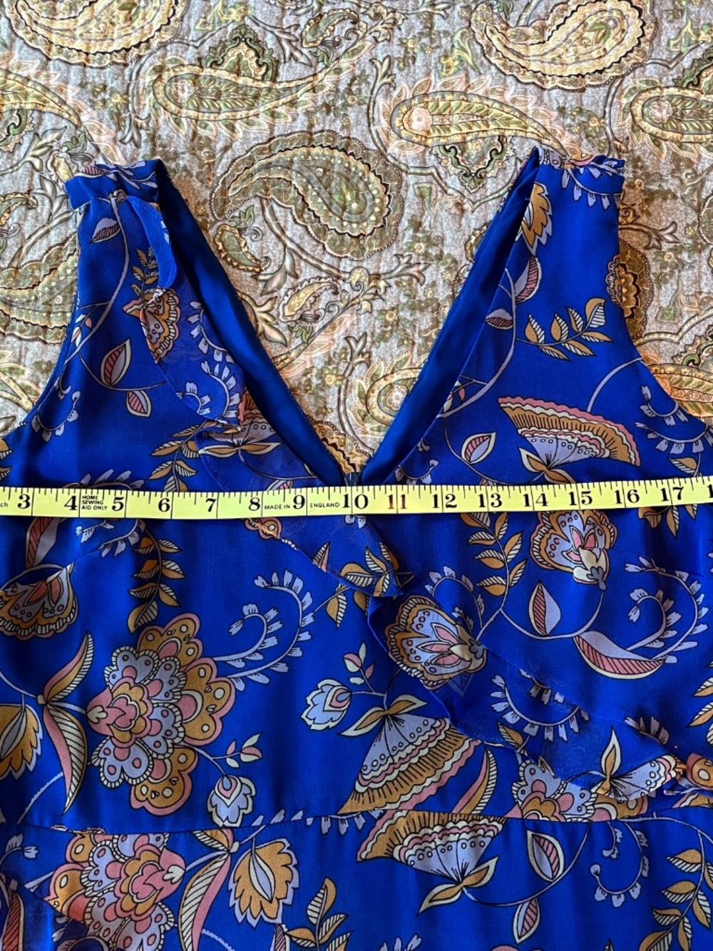 Beautiful Cobalt Blue Dress by Taylor - Picture 11 of 11